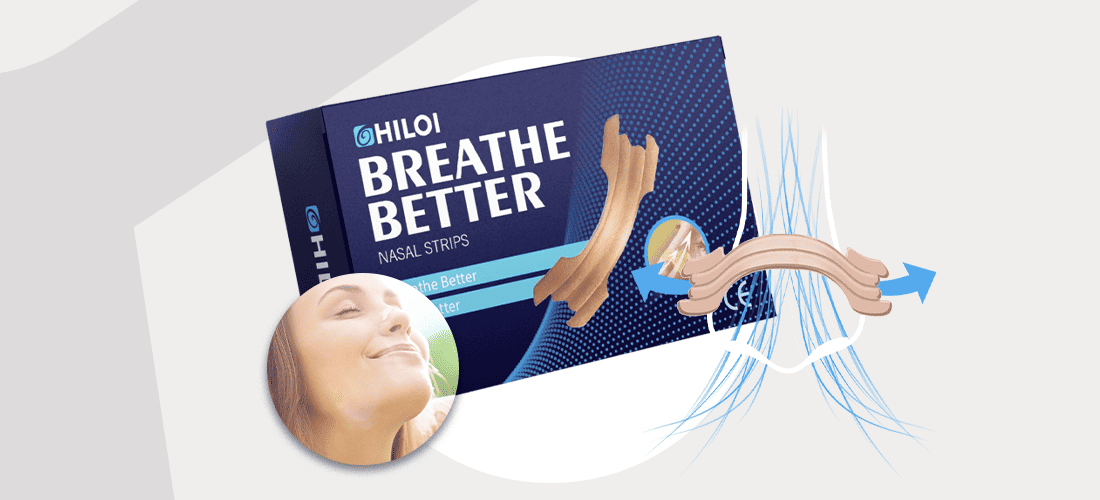 Hiloi nasal strips